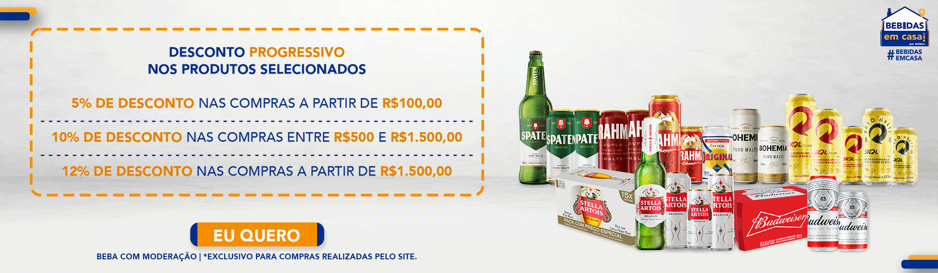 Ambev - desconto progressivo